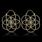 Coco Loco Flower of Life Earrings