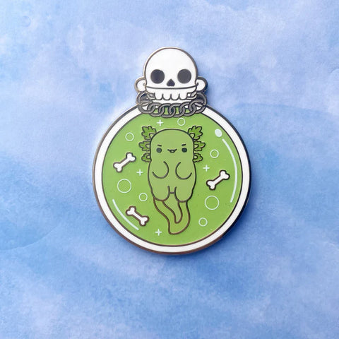 Bright Bat Poison Bottle Lotl Enamel Pin