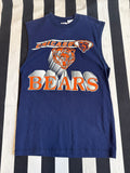 Vintage 80s Chicago Bears Blue Tank Top