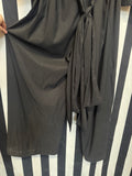 Gently Used Black Unique Vintage Jumpsuit