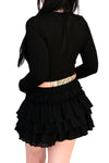 Foxblood Black Ruffle Bloomers