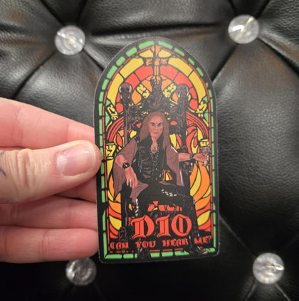 Unforgiven Dio Can You Hear Me Sticker