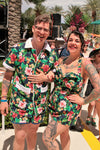 Unforgiven Women/Men Hibiscus Palm Set