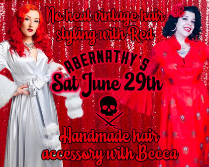 Abernathy's Pinup Inspired No-Heat Hair & Accessory Class
