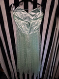 Anita Cruz Unique Vintage Mint Polka Dot Dress