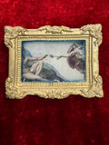 Abernathy's Werks of Art Magnets- The Creation Of Adam By Michelangelo
