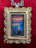 Abernathy's Werks of Art Necklace- The Scream by Edvard Munch