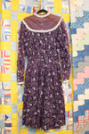 Vintage 1970s Gunne Sax Edwardian Style Dress