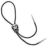 Kreepsville Coffin Skull Bones Bolo Western Tie