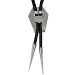 Kreepsville Coffin Skull Bones Bolo Western Tie