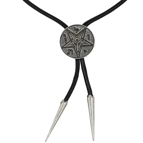 Kreepsville Satanic Circle Bolo Western Tie