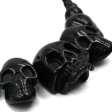 Kreepsville Skull Collection Necklace Black