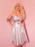Gently Used Vixen Jawbreaker Silver Dress