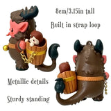 Bright Bat Design - Krampus Vinyl Toy Ornament