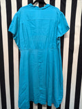 Vintage 60s Teal Volup Dress