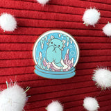 Bright Bat Design Snow Globe Lotl Blind Bag Enamel Pins