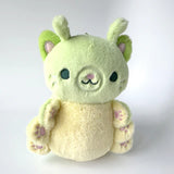 Bright Bat Design Cat-erpillar Nugget Keychain Plushie