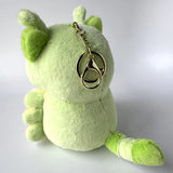 Bright Bat Design Cat-erpillar Nugget Keychain Plushie