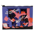 Blue Q The Wee Hours Zipper Pouch