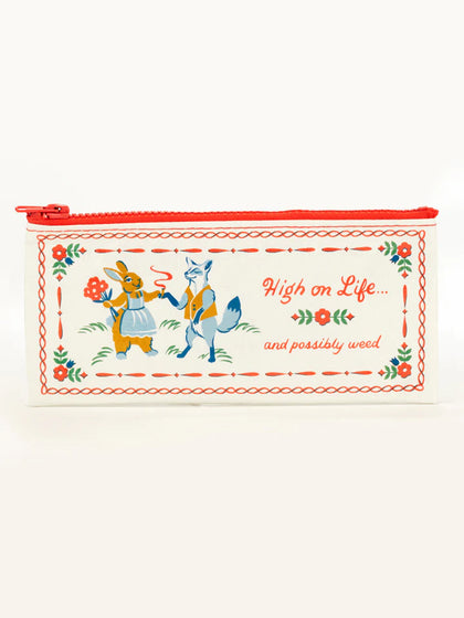 Blue Q High On Life...And Possibly Weed Pencil Case