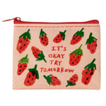 Blue Q It's Okay, Try Tomorrow Coin Purse