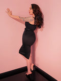 Anita Moore Vixen Black Wiggle Dress