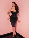 Anita Moore Vixen Black Wiggle Dress
