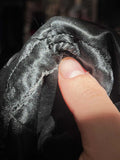 Vintage 20's Black and Iridescent Blue Beaded Bag