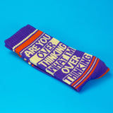 Gumball Poodle " Are You Overthinking" Gym Socks