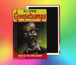 The Foxy Hipster Goosebumps Night of the Dummy Fridge Magnet