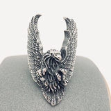 Mio Queen Stainless Steel Eagle Ring