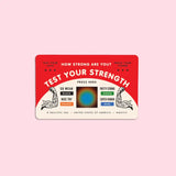 Hellcats USA Strength Test Mood Card