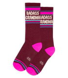 Gumball Poodle "Badass Grandma" Gym Socks