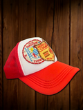 Reds Vintage Red Patch Hat - Bayern