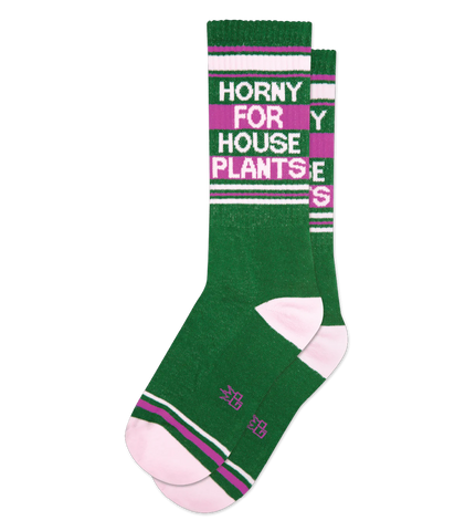 Gumball Poodle "Horny For House Plants" Gym Socks