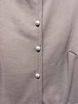 Vintage Volup 60s Brown Polyester Dress