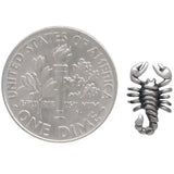 Nina Designs Sterling Silver Scorpion Post Earrings