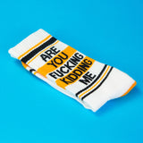Gumball Poodle " Are You Kidding Me" Gym Socks