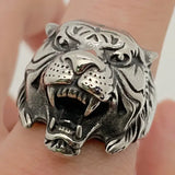 Mio Queena Tiger Head Ring