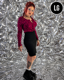 Gently Used Voodoo Vixen Pink Leopard Cardigan