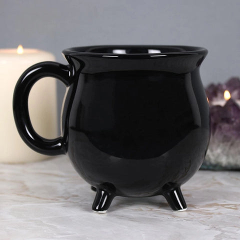 Blank Black Cauldron Mug