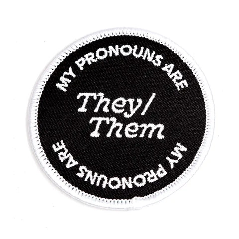 These Are Things They/Them Pronoun Patch