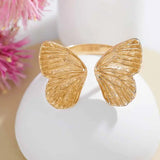 Nina Designs BRONZE Adjustable Butterfly Wings Ring