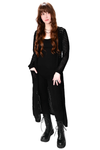 Foxblood Open Weave Cardigan Duster