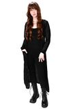 Foxblood Open Weave Cardigan Duster