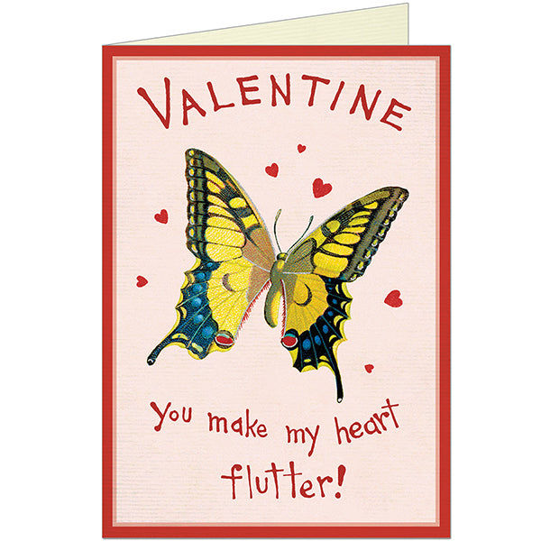 Cavallini & Co Butterfly Valentine's Day Card – Shopabernathys