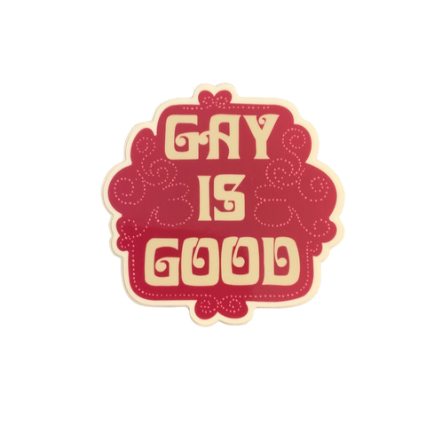 Jeff Lassiter Gay is Good Sticker