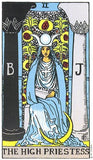 Tarot Card Stickers High Priestess Devil Lovers Fool