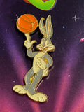 Vintage 1996 Warner Bros. Space Jam Bugs Bunny Enamel Pin