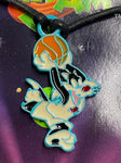 Vintage 1996 Warner Bros. Space Jam Sylvester Necklace